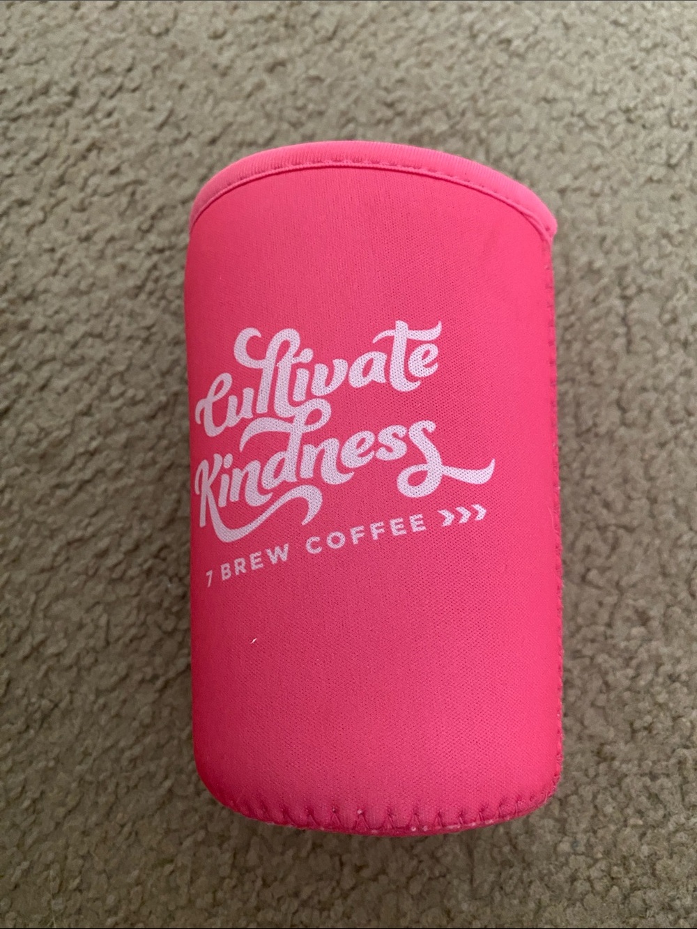 Cultivate Kindness Pink Can Sleeve